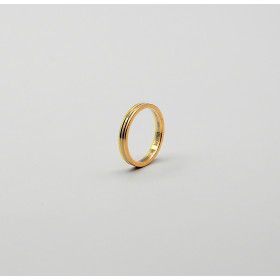 Золота каблучка Cartier 750* із комбінованого золота (оригінал)